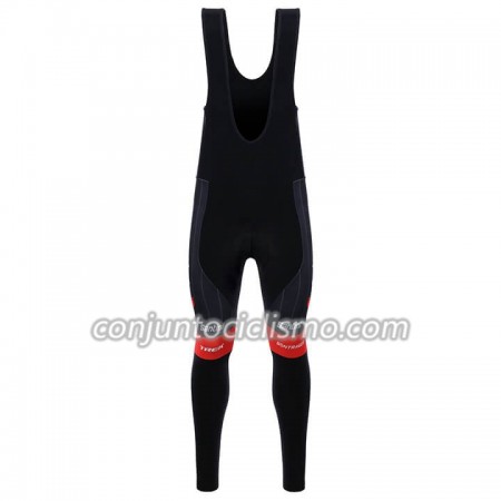 Culotte largo con tirantes 2018 Trek-Segafredo N001